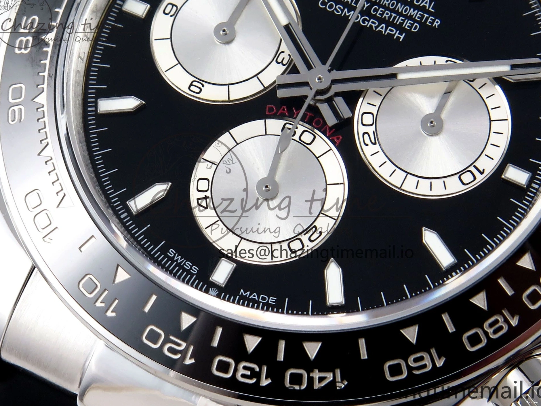 MiroTime 0212 Daytona 126519 LN APSF 1:1 Best Edition Black Dial on Oysterflex Strap SH4131（Gain Weight） StreetReady 1029